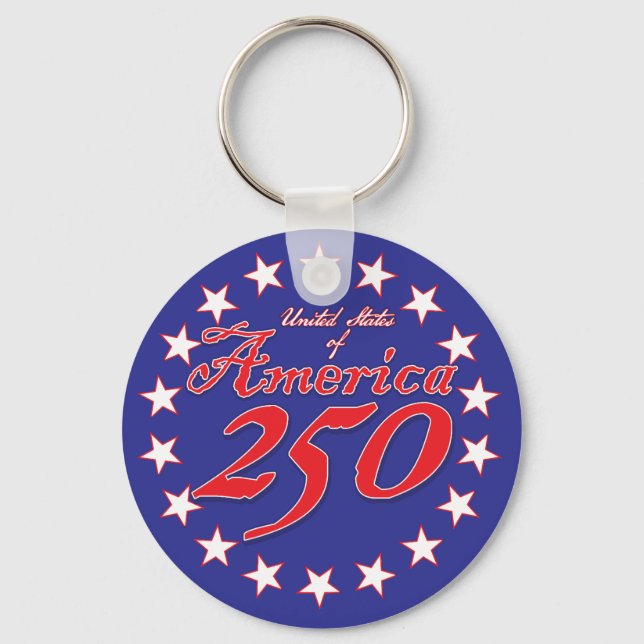Chaveiro Aniversário de 250 anos da América (Frente)
