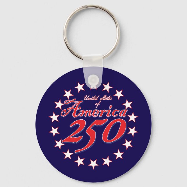 Chaveiro Aniversário de 250 anos da América (Frente)