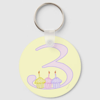 Chaveiro Aniversário de 3 anos