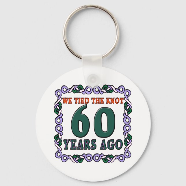 Chaveiro aniversário de 60 dias (Frente)