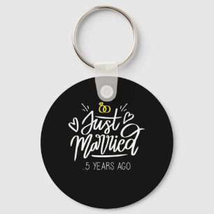 Chaveiro Aniversário de Casamento de 5