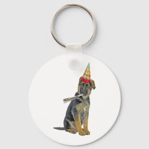 Chaveiro Aniversário do german shepherd