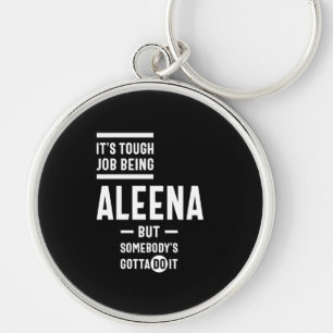 Chaveiro Aniversário do Nome Personalizado de Aleena