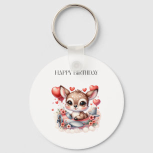 Chaveiro Aniversário do Piloto de Veado