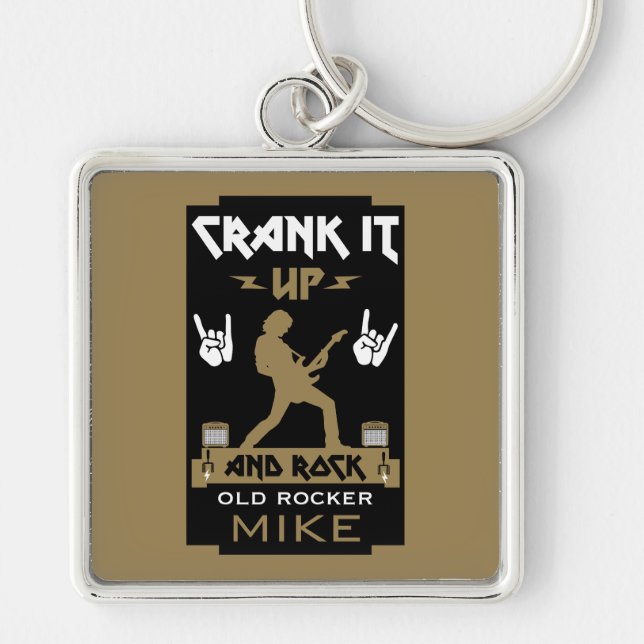 Chaveiro Aniversário dos Rockers de 70 anos (Frente)