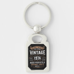 Chaveiro Aniversário Retro 1976 O Homem A Lenda 50º Aniv
