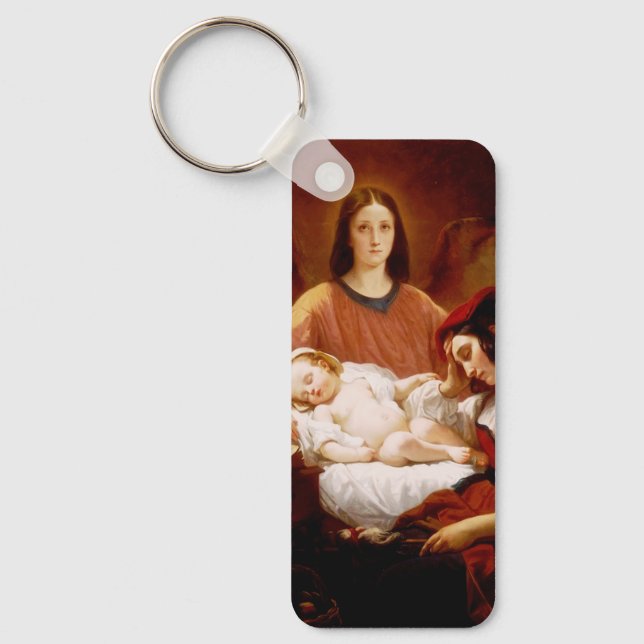 Chaveiro Anjo da Guarda por Henri Decaisne (Frente)