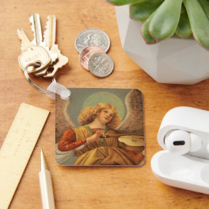 Chaveiro Anjo da Renascença Tocando Violino Melozzo da Forl