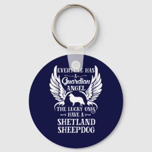 Chaveiro Anjo de guarda dos animais de companhia Shetland S