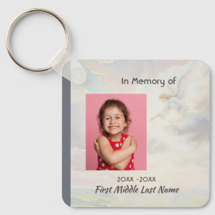 Chaveiro Anjo de Lembrança Memorial Estendendo