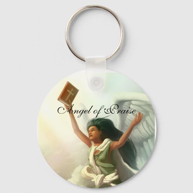 Chaveiro Anjo de Louvor (Frente)
