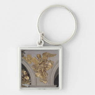 Chaveiro Anjo do estilo de Louis XIV, do arco ao