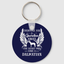 Anjo guardião do cão de estimação da Dalmácia