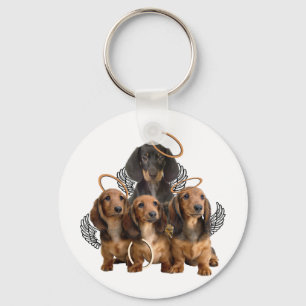 Chaveiro Anjos Dachshund