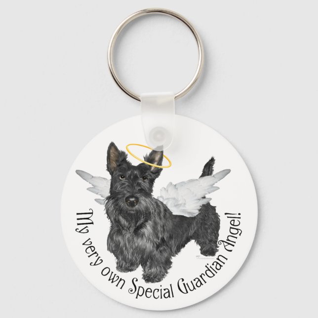 Chaveiro Anjos Scottish Terrier (Frente)