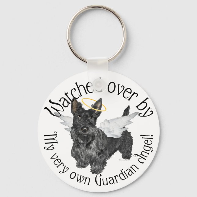 Chaveiro Anjos Scottish Terrier (Frente)