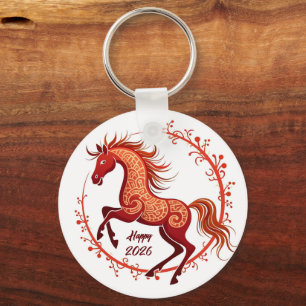 Chaveiro Ano do Cavalo 2026