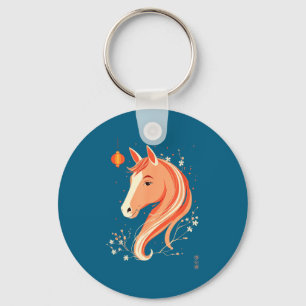 Chaveiro Ano do Cavalo 2026 Ano Novo Chinês
