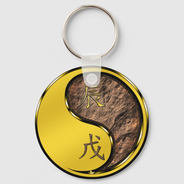 Chaveiro Ano do Dragão da Terra (Verso)