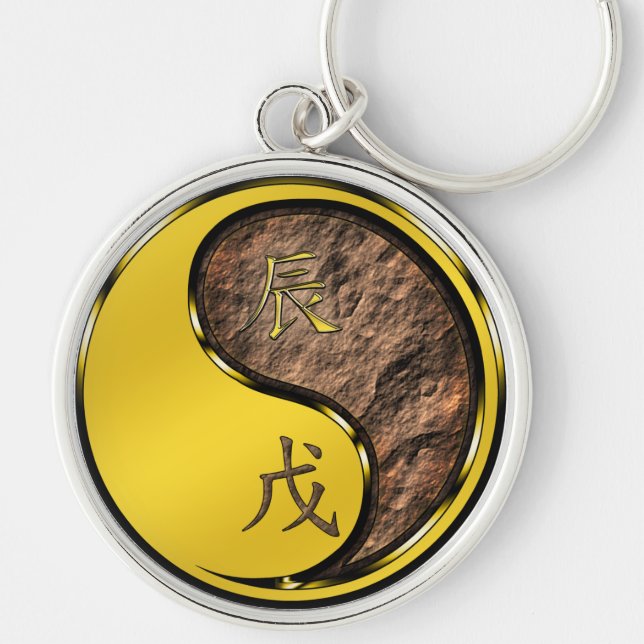 Chaveiro Ano do Dragão da Terra (Frente)