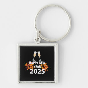 Chaveiro Ano Novo 2025 Feliz Ano Novo