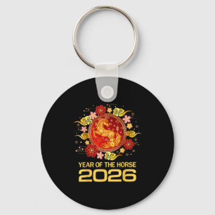Chaveiro Ano Novo Chinês 2026 Ano do Cavalo