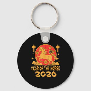 Chaveiro Ano Novo Chinês 2026 Ano do Cavalo 