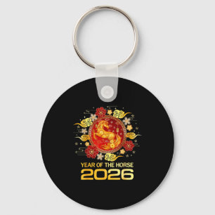 Chaveiro Ano Novo Chinês 2026 Ano Do Cavalo Feliz Ano Novo
