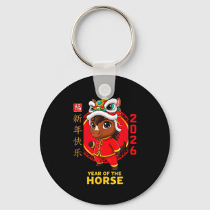 Chaveiro Ano Novo Chinês 2026 Cavalo