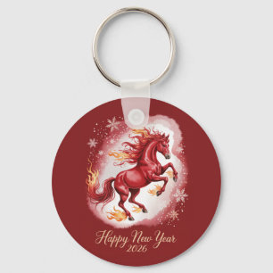 Chaveiro Ano Novo Chinês do Cavalo 2026