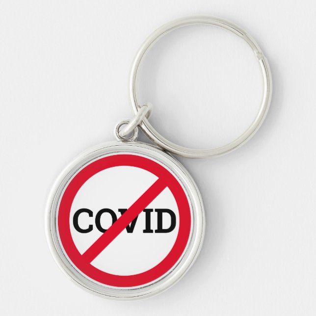 Chaveiro Anti COVID (Frente)