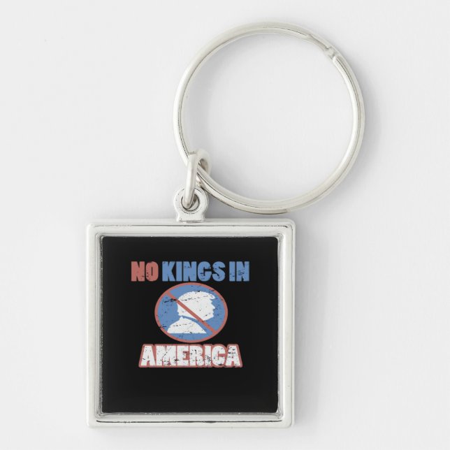 Chaveiro Anti- No Kings In America Classic (Frente)