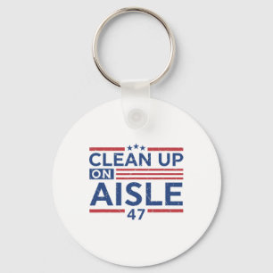 Chaveiro Anti Trump impeachment 47 Trump 47º Presidente Ban