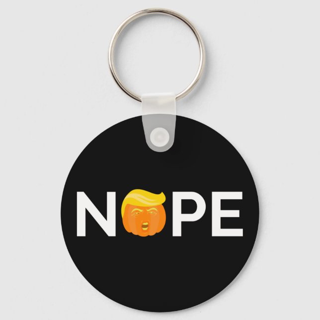 Chaveiro Anti-Trump - Nope Halloween Edition I (Frente)
