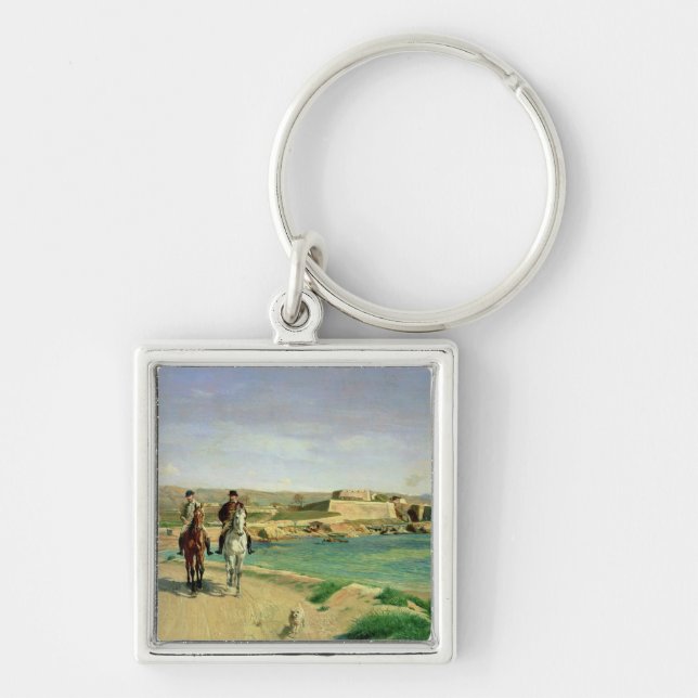 Chaveiro Antibes, o passeio do cavalo, 1868 (Frente)