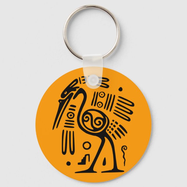 Chaveiro Antiga Cadeia-Chave do Motif Mexicano (Frente)