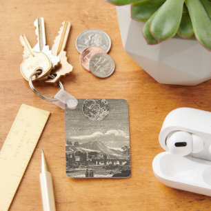 Chaveiro Antigo Era do Renascimento Lua por Allain Mallet