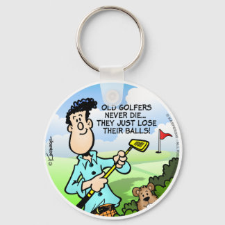 Chaveiro Antigo Golfista