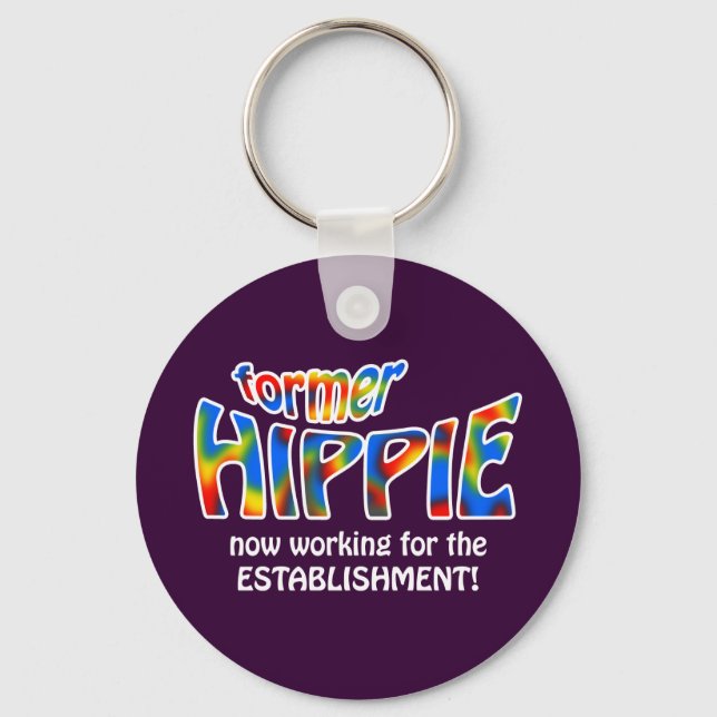 Chaveiro Antigo Hippie (Frente)