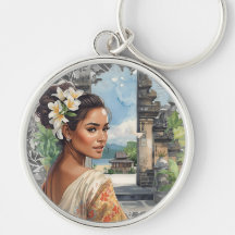 Antigo, Lindas Mulheres de Bali e Paraíso Tropical