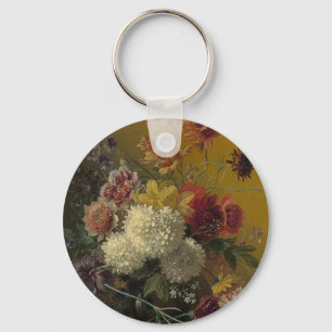 Chaveiro Antigo Mestre Holandês Floral Georgius van Os 1820