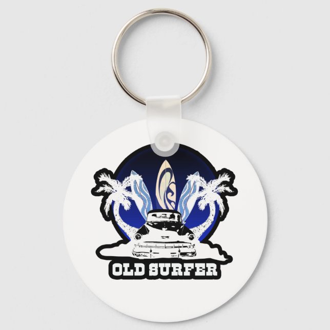 Chaveiro Antigo surfista (Frente)