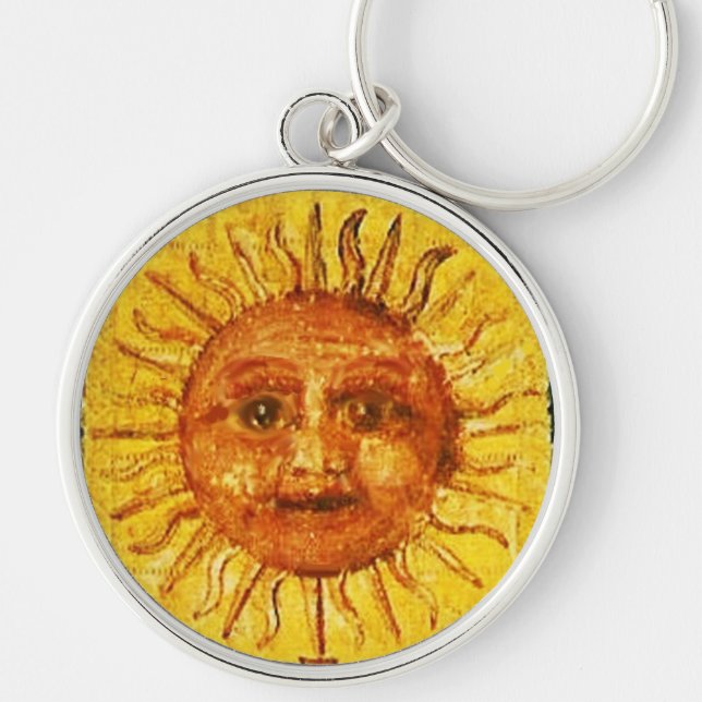 CHAVEIRO ANTÍQUIO RENAISSANCE TAROTS 19/O SOL (Frente)