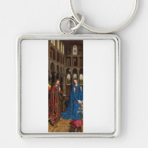 Chaveiro Anunciação de Van Eyck Premium Luz da Catedral
