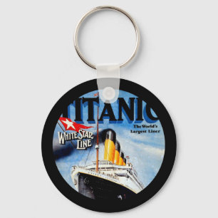 Chaveiro Anúncio de Viagem Titanic RMS