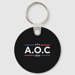 Chaveiro Aoc Alexandria Ocasio Cortez 2028 Para O President