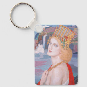 Chaveiro Aoife, c. 1914 por John Duncan