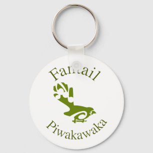 Chaveiro Aotearoa Fantail, Nova Zelândia