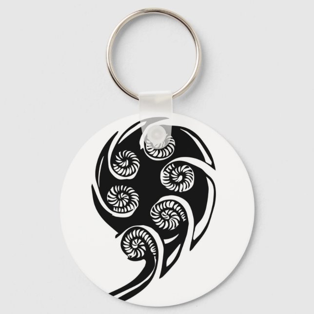 Chaveiro aotearoa koru design (Frente)