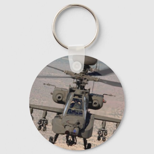 Chaveiro Apache Helicopter Air Wings Destinage (Frente)